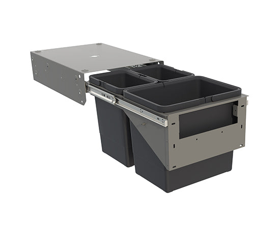 Tanova Simplex  Pull Out Kitchen Bin 350mm Cabinet Soft Close And Push to Open