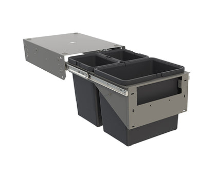 Tanova Simplex  Pull Out Kitchen Bin 350mm Cabinet Soft Close And Push to Open