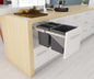 Tanova Simplex  Pull Out Kitchen Bin 350mm Cabinet Soft Close And Push to Open