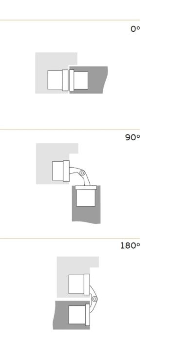JNF Invisible Hinge  Available In 5 Sizes : 45mm ,70mm ,95mm ,118mm ,139mm Finish : Brushed Satin Chrome
