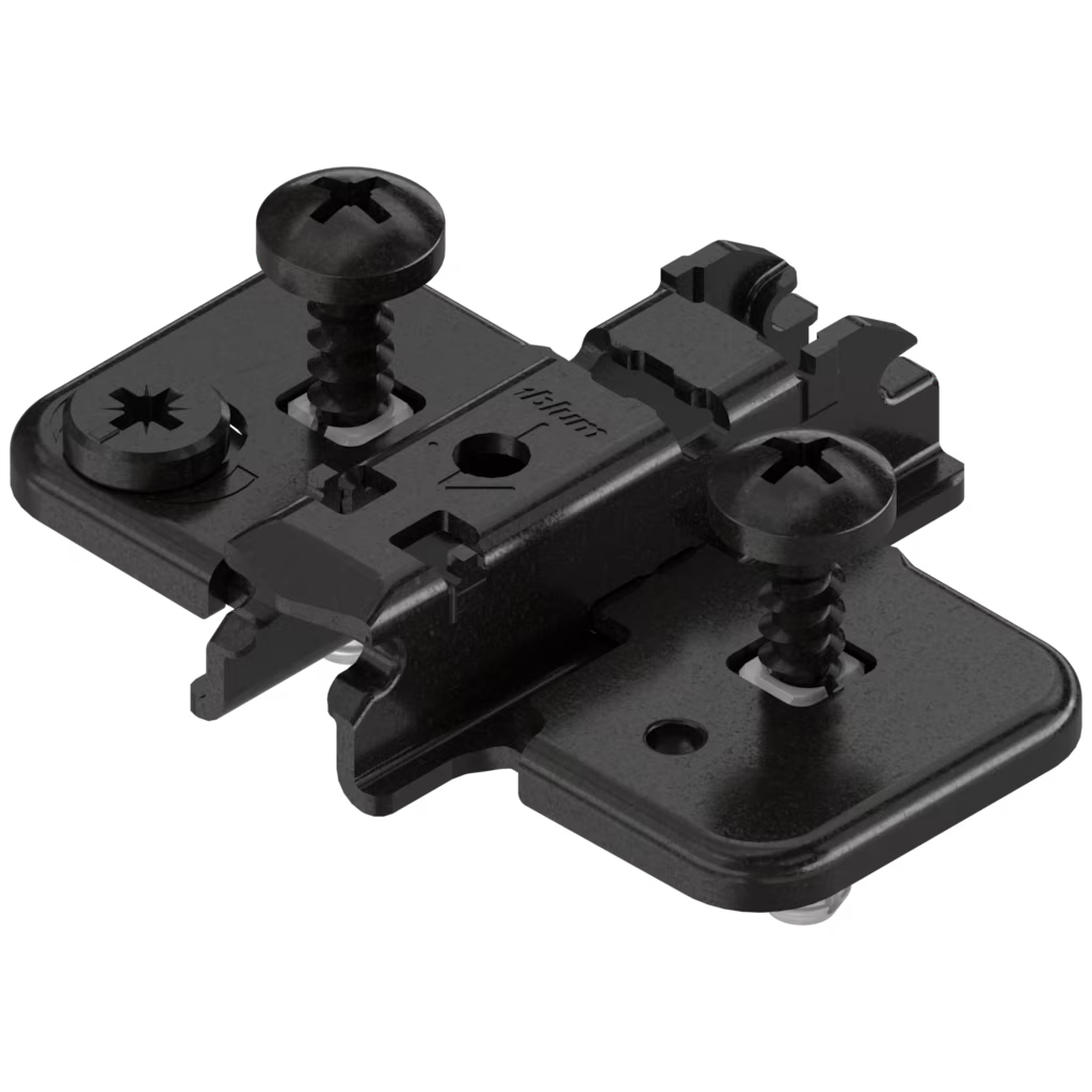 Blum  CLIP Mounting Plate Cruciform with Expando Split Dowels