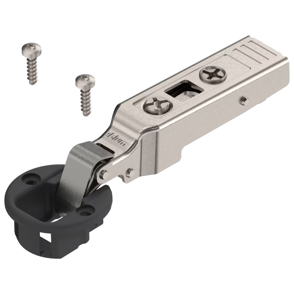 BLUM CLIP TOP HINGE 94° Glass Door Screw-on hinge 75T4100