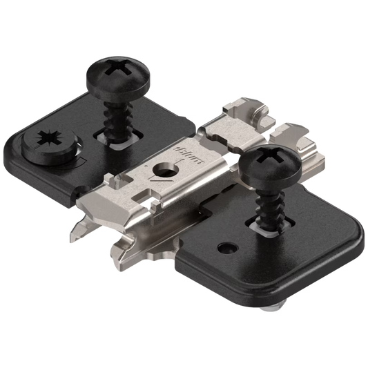 BLUM  CLIP TOP HINGE  0mm,3mm Cam Adjustment Pre-Screwed Mounting Plates onyx Black