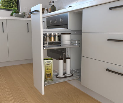 Tanova Giamo Soft Close Side-Mounted Pull Out Unit 2 Tier and 3 Tier Solid Base