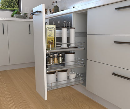 Tanova Giamo Soft Close Side-Mounted Pull Out Unit 2 Tier and 3 Tier Solid Base