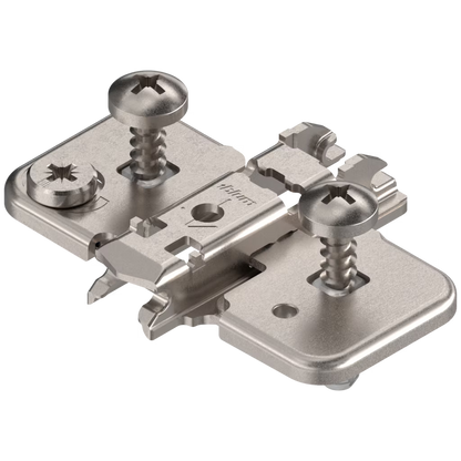 Blum  CLIP Mounting Plate Cruciform with Expando Split Dowels