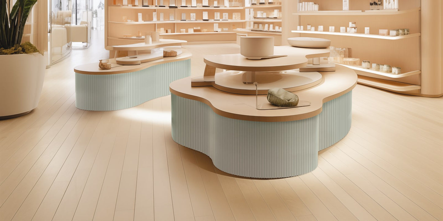 Custom Kitchen Panels- Curved Bendable Panels Ready-To-Use For kitchen Islands
