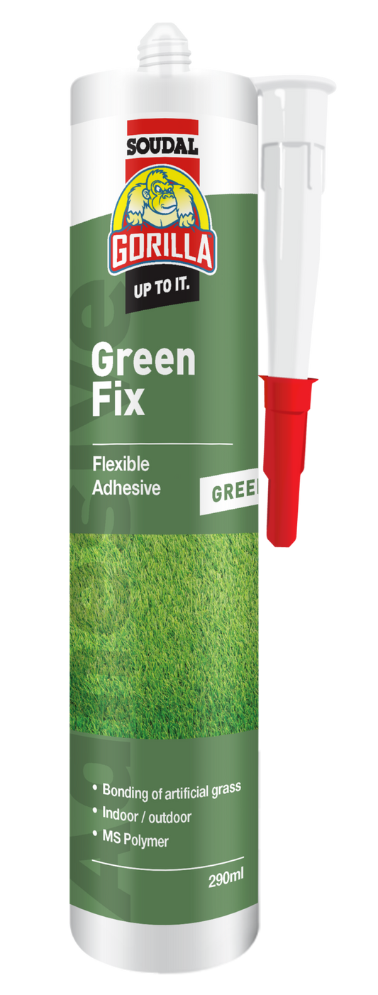 SOUDAL GORILLA GREEN FIX ADHESIVE  290ML -  PRICED PER UNIT - MINIMUM ORDER QUANTITY 12 UNITS