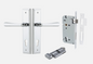 Iver Copenhagen Door Lever 11878 Stepped Backplate Polished Chrome - Passage ,Privacy & Entrance