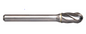 Trucut Heavy Duty Alpha 6mm Cylindrical Ball Nose Carbide Burr Aluminium Cut Metric - 6mm Shank