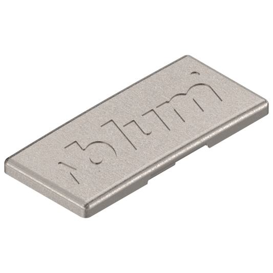 BLUM CLIP TOP HINGE Cover Cap, Boss (cup) cover cap For 45°,107°,110°, 120° (,155" thin door)  Blind Corner, Bi-Fold (Blum Embossed) 70.1503.BP
