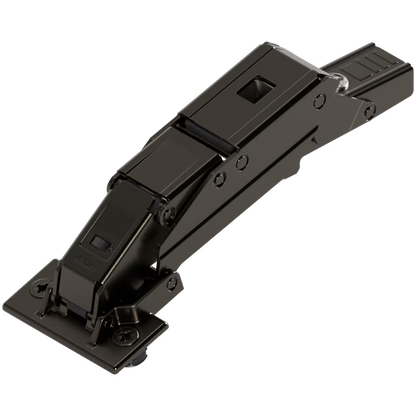 Blum Clip Top BLUMOTION Hinge for Thin Doors 110°, Overlay, Half Overlay and Inset Application- with EXPANDO T 2 Colours -Onyx Black and Nicked Plated