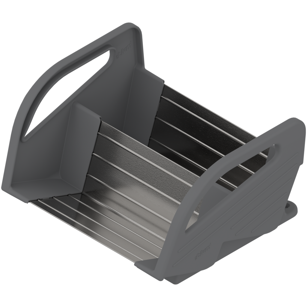 BLUM  ORGA-LINE Spice Holder-length 300mm-450mm suit height 120mm, 212mm(small)-362mm(large)(width's 2 sizes) wide module Sold in multiples of 2