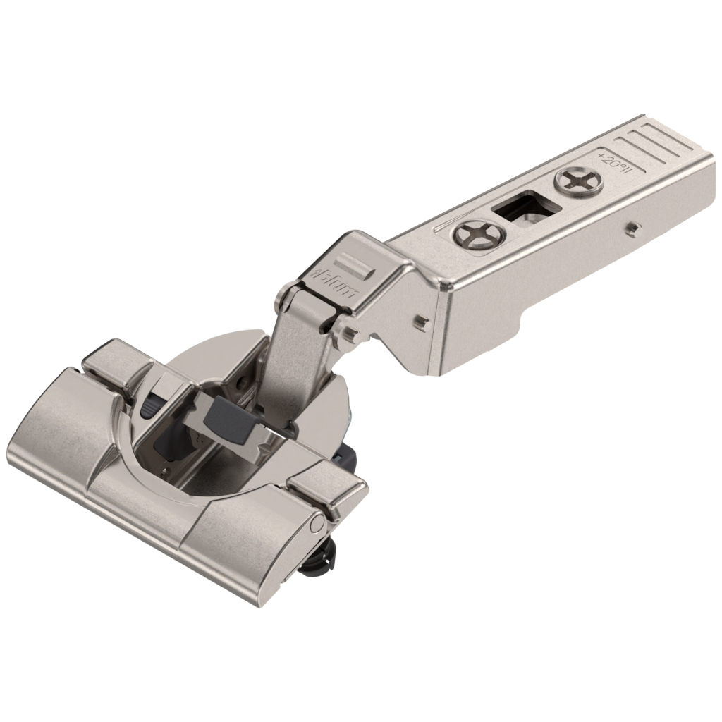 BLUM CLIP TOP BLUMOTION HINGE (SOFT CLOSE) 20° Angled 95° Opening INSERTA hinge 79B9595