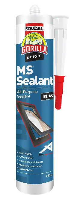 SOUDAL GORILLA MS SEALANT 420GM,415GM 600ML MULTIPLE COLOURS -  PRICED PER UNIT - MINIMUM ORDER QUANTITY 12 UNITS