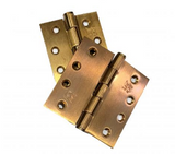 Lohala Hinge Stainless Steel 316 ,100mm x 100mm x 3.0mm & 100mm x 75mm x 3.0mm ,100mm x 100mm x 2.5mm & 100mm x 75mm x 2.5mm Fixed Pin Heavy Duty Button Tipped ,Hinge Heat Treated Bronze