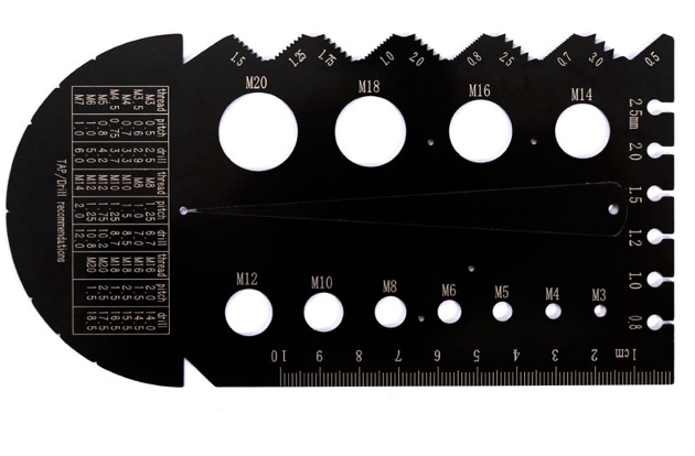 Trucut Heavy Duty Dasqua 5 Piece Measuring Tool Set