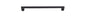 Iver Baltimore Cabinet Pull Centre to Centre 128mm ,160mm,256mm,320mm,450mm Matt Black - With Backplate & No Backplate