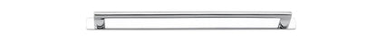 Iver Baltimore Cabinet Pull Centre to Centre 128mm ,160mm,256mm,320mm, 450mm Polished Chrome - With Backplate & No Backplate