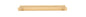 Iver Baltimore Cabinet Pull Centre to Centre 128mm ,160mm,256mm,320mm,450mm Brushed Brass- With Backplate & No Backplate