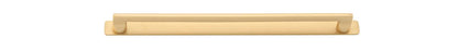 Iver Baltimore Cabinet Pull Centre to Centre 128mm ,160mm,256mm,320mm,450mm Brushed Brass- With Backplate & No Backplate