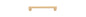 Iver Baltimore Cabinet Pull Centre to Centre 128mm ,160mm,256mm,320mm,450mm Brushed Brass- With Backplate & No Backplate