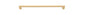 Iver Baltimore Cabinet Pull Centre to Centre 128mm ,160mm,256mm,320mm,450mm Brushed Brass- With Backplate & No Backplate