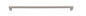 Iver Baltimore Cabinet Pull Centre to Centre 128mm ,160mm,256mm,320mm, 450mm Satin Nickel - With Backplate & No Backplate