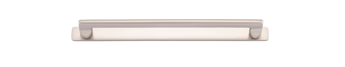 Iver Baltimore Cabinet Pull Centre to Centre 128mm ,160mm,256mm,320mm, 450mm Satin Nickel - With Backplate & No Backplate