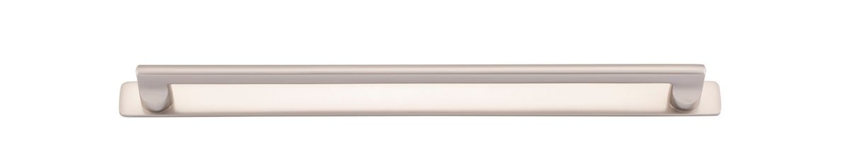 Iver Baltimore Cabinet Pull Centre to Centre 128mm ,160mm,256mm,320mm, 450mm Satin Nickel - With Backplate & No Backplate