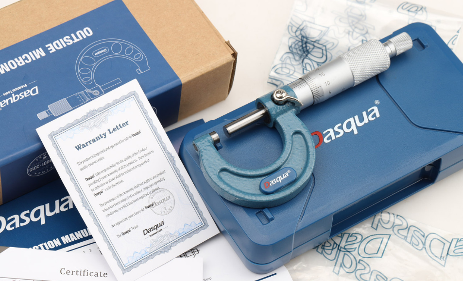 Trucut Heavy Duty Dasqua Outside Micrometer 0-25mm & 25-50mm
