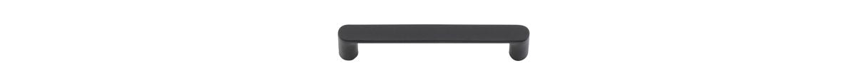 Iver Osaka Cabinet Pull Centre to Centre 96mm,128mm,160mm, 256mm Matt Black- With Backplate & No Backplate