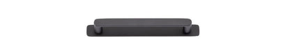 Iver Osaka Cabinet Pull Centre to Centre 96mm,128mm,160mm, 256mm Matt Black- With Backplate & No Backplate