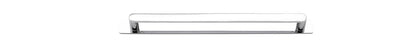 Iver Osaka Cabinet Pull Centre to Centre 96mm,128mm,160mm, 256mm Polished Chrome - With Backplate & No Backplate