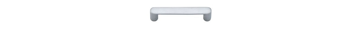 Iver Osaka Cabinet Pull Centre to Centre 96mm,128mm,160mm, 256mm Brushed Chrome- With Backplate & No Backplate