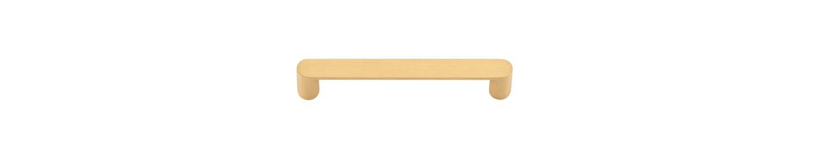 Iver Osaka Cabinet Pull Centre to Centre 96mm,128mm,160mm, 256mm Brushed Brass - With Backplate & No Backplate