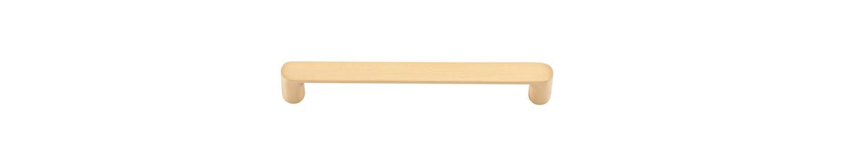 Iver Osaka Cabinet Pull Centre to Centre 96mm,128mm,160mm, 256mm Brushed Brass - With Backplate & No Backplate