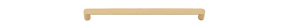 Iver Osaka Cabinet Pull Centre to Centre 96mm,128mm,160mm, 256mm Brushed Brass - With Backplate & No Backplate