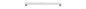 Iver Osaka Cabinet Pull Centre to Centre 96mm,128mm,160mm, 256mm Satin Nickel - With Backplate & No Backplate