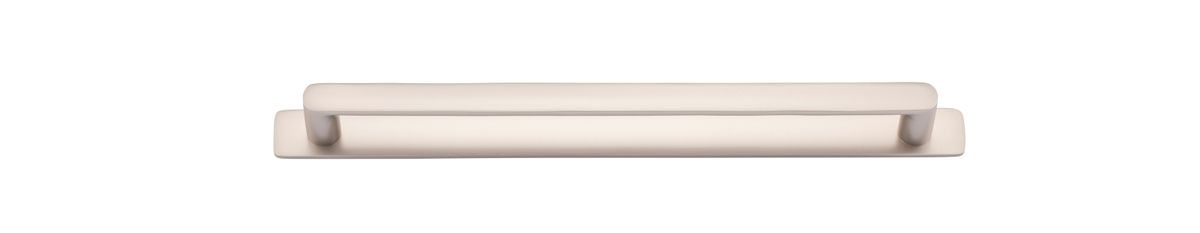 Iver Osaka Cabinet Pull Centre to Centre 96mm,128mm,160mm, 256mm Satin Nickel - With Backplate & No Backplate
