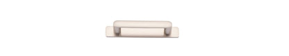 Iver Osaka Cabinet Pull Centre to Centre 96mm,128mm,160mm, 256mm Satin Nickel - With Backplate & No Backplate