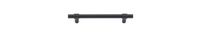 Iver Helsinki Cabinet Pull Centre to Centre 96mm,128mm,160mm, 256mm Matt Black - With Backplate & No Backplate