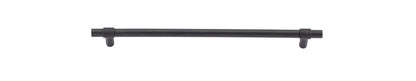 Iver Helsinki Cabinet Pull Centre to Centre 96mm,128mm,160mm, 256mm Matt Black - With Backplate & No Backplate