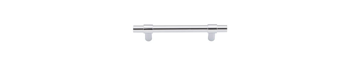 Iver Helsinki Cabinet Pull Centre to Centre 96mm,128mm,160mm, 256mm Polished Chrome - With Backplate & No Backplate