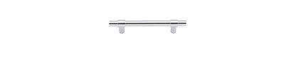 Iver Helsinki Cabinet Pull Centre to Centre 96mm,128mm,160mm, 256mm Polished Chrome - With Backplate & No Backplate