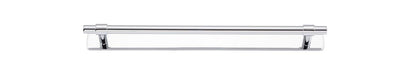 Iver Helsinki Cabinet Pull Centre to Centre 96mm,128mm,160mm, 256mm Polished Chrome - With Backplate & No Backplate