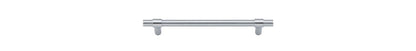 Iver Helsinki Cabinet Pull Centre to Centre 96mm,128mm,160mm, 256mm Brushed Chrome - With Backplate & No Backplate