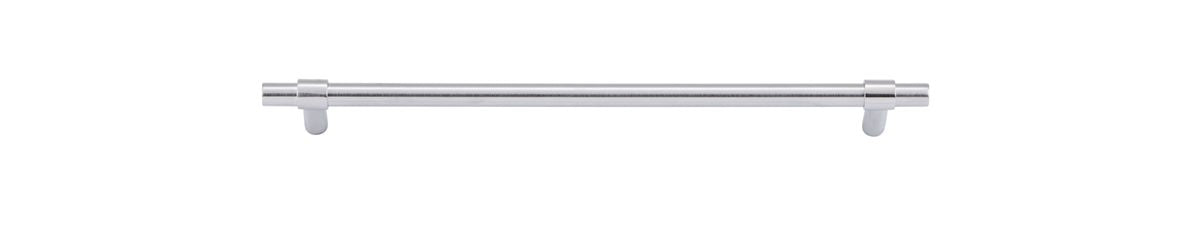 Iver Helsinki Cabinet Pull Centre to Centre 96mm,128mm,160mm, 256mm Brushed Chrome - With Backplate & No Backplate