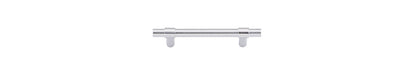 Iver Helsinki Cabinet Pull Centre to Centre 96mm,128mm,160mm, 256mm Brushed Chrome - With Backplate & No Backplate
