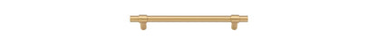Iver Helsinki Cabinet Pull Centre to Centre 96mm,128mm,160mm, 256mm Brushed Brass - With Backplate & No Backplate